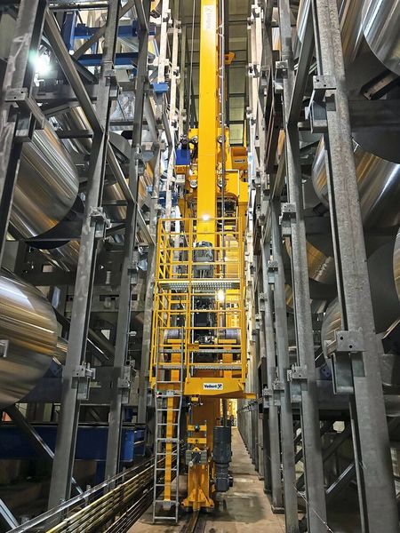For Constantia Teich, Vollert expanded an existing high-bay warehouse, including system technology and final conformity testing. (Image:Vollert)