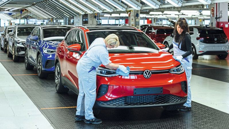 VW Sachsen, im Bild der Standort Zwickau, ist eine eigenständige Gesellschaft im Volkswagenkonzern. Die sollte eigentlich mit VW Pkw zusammengehen. Doch nun hapert die Umsetzung.(Bild:  Volkswagen AG)