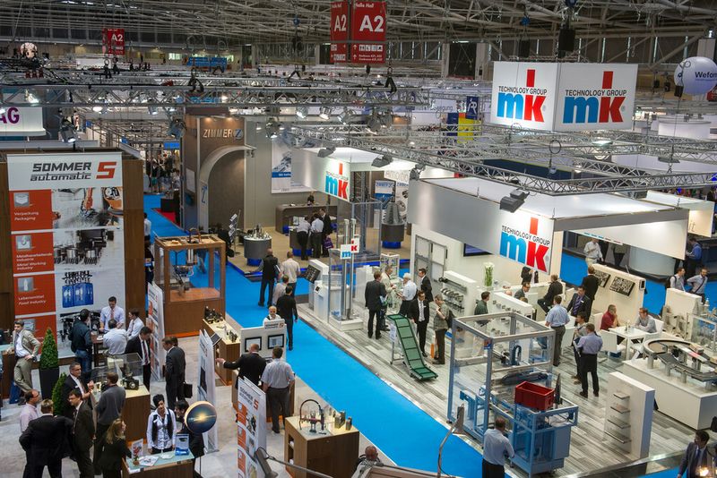 Rückblick: Impressionen von der Automatica 2012. (Bild: Messe München)