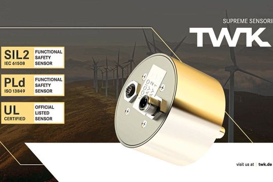 Der elektronische Nockenschaltwerk Nocio S3 von TWK ist dreifach zertifiziert: nach IEC 61508, ISO 13849 und UL 61010-1.(Bild:  TWK-Elektronik GmbH)