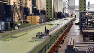 Bei Waldrich Coburg entsteht derzeit ein Portalbearbeitungszentrum mit einer Aufspannlänge von 20,25 m. (Bild: Waldrich Coburg)