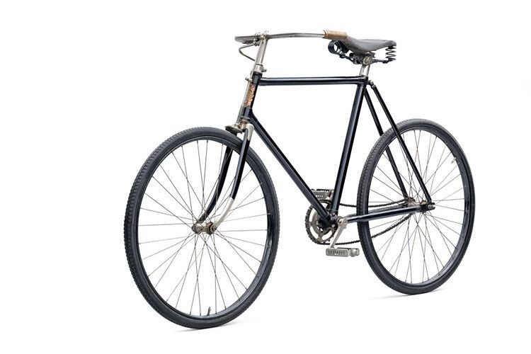 Ursprünglich fertigten Laurin und Klement Fahrräder, im Bild der Typ Slavia ab 1895. (Skoda)