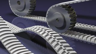 BATK-Zahnriemen mit integrierter Riemenführung. (Bild: Breco)