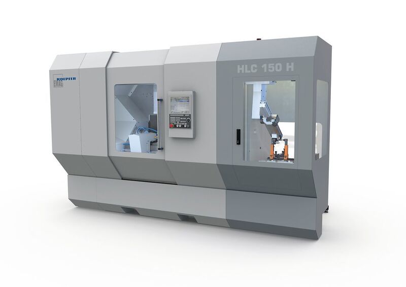 Die HLC 150 H von Emag Koepfer verarbeitet ein riesiges Teilespektrum mit einer Länge bis 500 mm und Verzahnungen bis Modul 3. (Emag)