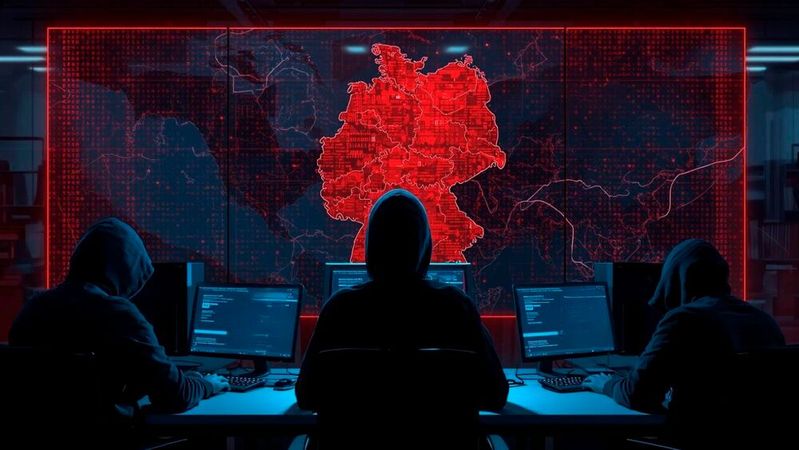 Der Gemeinde- und Städtebund warnt, dass Hacker nahezu täglich die IT-Systeme unserer Gemeinden und Städte angreifen. (Bild:  Canva / KI-generiert)