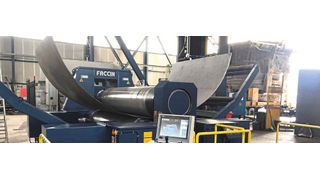 HAV ist die Baureihe der 3-Walzen-Rundbiegemaschinen mit variable Geometrie, die hohe Walzleistung mit maximaler Biegepräzision kombiniert, was eine ideale Kombination aus Leistung und Vielseitigkeit darstellt.  (Bild: Faccin)