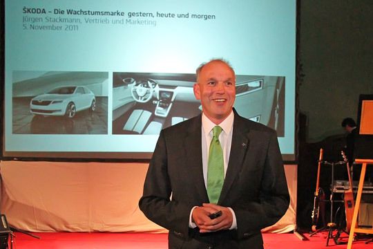 Jürgen Stackmann sieht Skoda in Deutschland weiter auf Erfolgskurs. (Archiv: Vogel Business Media)