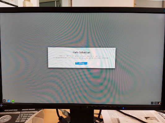 Startklar: Nach abgeschlossener Konto-Synchronisierung - in unserem Test dauerte dies etwa 90 Minuten - ist Chromium OS auf dem Raspberry Pi einsatzbereit. (Bild: Sebastian Gerstl)