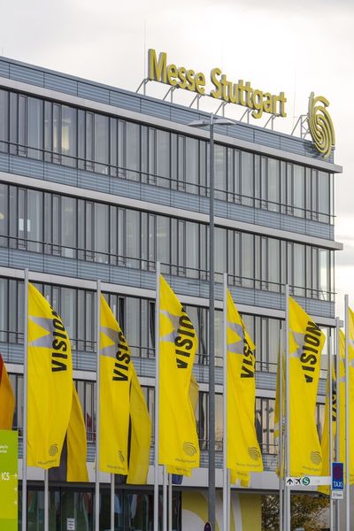 Erste Impressionen von der Vision 2014. (Tschovikov/Messe Stuttgart)