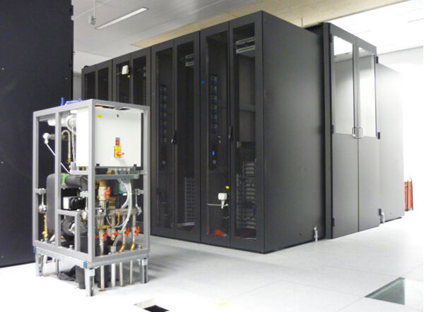 Der rund 70 Quadratmeter große Serverraum des Testlabors. (Archiv: Vogel Business Media)