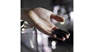 Einsammeln und zerstören – das ist die Aufgabe von Carbo-Iron, einer kohlenstaubfeinen Substanz, die am UFZ entwickelt wurde, um Grundwasser zu reinigen. (Bild: André Künzelmann/UFZ)