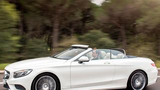 Die Cabrio-Version der Mercedes S-Klasse startet Mitte April. (Foto: Daimler)