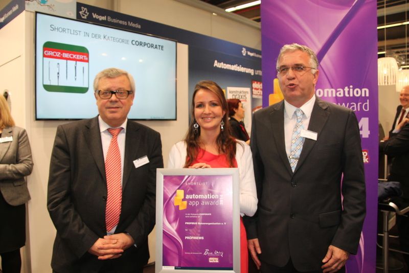 Für einen Shortlist-Platz erhielt Profibus, vertreten durch Silke Glasstetter, eine Urkunde. (Bild: VBM)