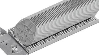 Die H.D.S.-Spleißbox der ZVK GmbH wurde in einem Gemeinschaftsprojekt zum Glasfaserausbau in einem mittelständischen Unternehmen mit einem Blechgehäuse der Berthold Sichert GmbH kombiniert. (Zellner GmbH)