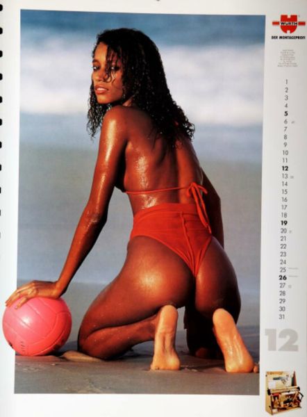 Sportlich ging es im Würth-Kalender 1993 zu. (Bild: Würth)