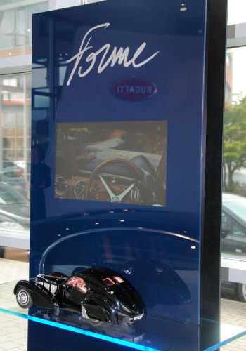 Markenwert „Forme“: Bugatti soll für moderne fließende Linien und stilistische Eleganz stehen. (Foto: Baeuchle)