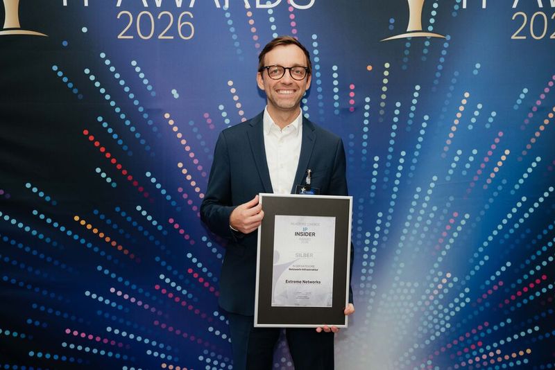 Leonard Moritz von Extreme Networks. (Bild:  Manuel Emme Fotografie)
