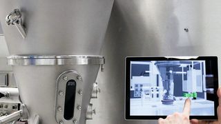 Digitale Anlagenüberwachung für die vorausschauende Instandhaltung (Bild: Fraunhofer IFF)