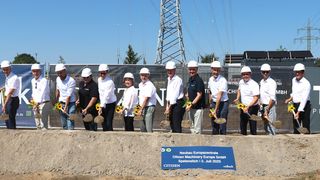 V. l.: Patrick Unger, Projektmanager Vollack GmbH & Co KG, Carsten Kipper, Geschäftsführer und Partner Vollack GmbH & Co KG, Peter Jahn, Auftaktberater, Severin Finkbeiner, Teamleiter EnBW, Marios Tholiotis, Betriebsratsvorsitzender CME, Benjamin Reis, Partner Vollack GmbH & Co KG, Veronika Neumeister,  Administration CME, Markus Reißig, Geschäftsführer CME, Christof Bolay, Oberbürgermeister Ostfildern, Heiko Bar, Architekt Vollack GmbH & Co KG, Andreas Scheithauer, Prokurist, Kaufm. Leiter, CME, Addlen Trabelsi Prokurist und  Vertriebsleiter Europa CME, Michael Striebeck, Fachbereichsleiter Bauen-Immobilien Ostfildern, Jens-Daniel Herrmann, Prokurist und Standortleiter Thost Projektmanagement. (Bild: Citizen Machinery Europe)