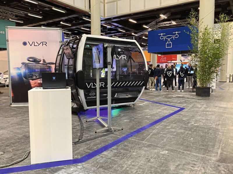 Vlyr setzt auf virtuelle Reisen - und will VR auch für gemeinsame Erlebnisse als Gruppe einsetzen.  (Svenja Gelowicz)