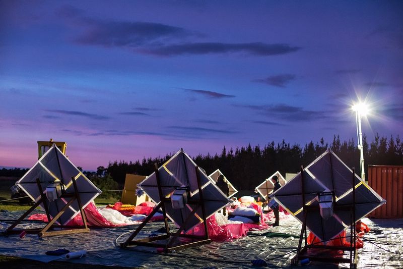 Testlauf des Project Loon in Neuseeland (Google)