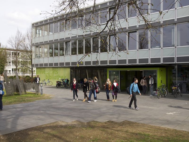 Die Universitätsbibliothek der Uni Tübingen (©Universität Tübingen)