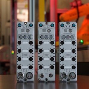 Durch die Integration von IO-Link-Technologie bietet die dezentrale E/A-Lösung intelligente Fähigkeiten, mit denen industrielle Hersteller ihre betriebliche Produktivität verbessern können.(Bild:  Rockwell Automation)