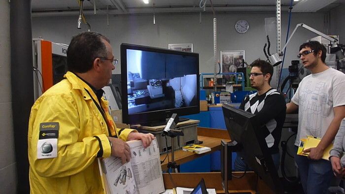 Séminaire Sandvik du 31 janvier 2013 au Technopôle de Ste-Croix. (Image: CPNV, Y. Neuenschwander)