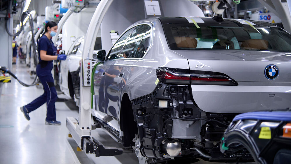 Produktion im BMW-Werk in Dingolfing unterbrochen
