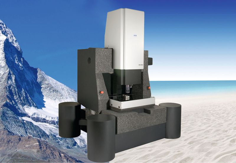 Werth coordinate measuring machines correct temperature-induced measurement deviations. (Werth)
