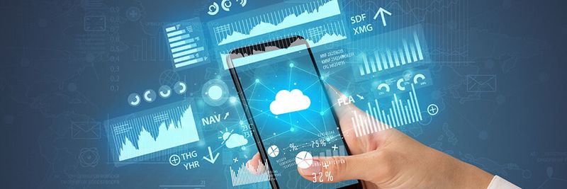 Finanzinstitute gehen mit cloud-basierten Bankinglösungen hinsichtlich Sicherheit und der Erfüllung der Regularien ein geringes Risiko ein.(Bild:  © ra2 studio - stock.adobe.com)