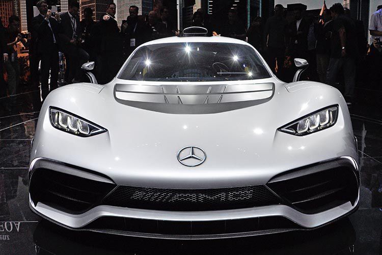 Das Hypercar AMG Project One wird rund 2,7 Millionen Euro kosten und ist auf 275 Exemplare limitiert. (Schreiner / »kfz-betrieb«)