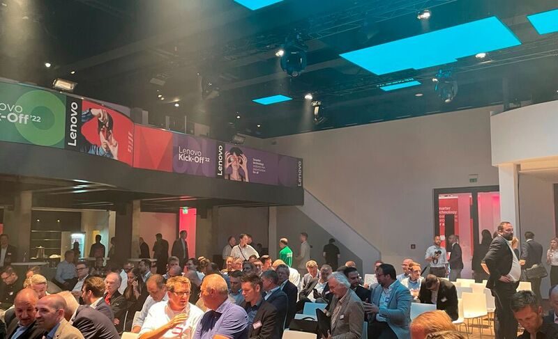 Rund 170 Partner sind zum Lenovo Kickoff 2022 gekommen. (Bild: Vogel IT-Medien  )