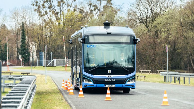 Der Stadtbus soll ab Herbst 2026 testweise in München unterwegs sein.(Bild:  Bernhard Huber)