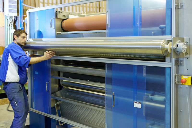 Walzenprüfung bei einer Maschine von Goller. (Bild:  Fong´s Europe)