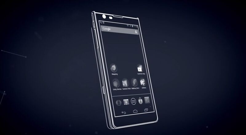 Von vorne sieht Tango wie ein normales 5-Zoll-Android-Smartphone aus (Google)