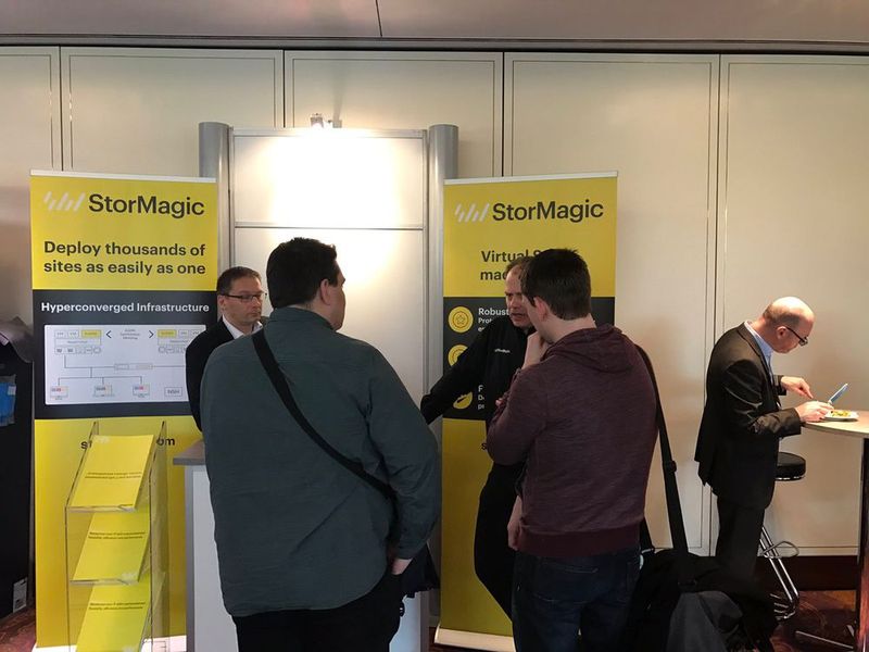 Virtuelle SANs sind die Domäne von Stormagic. (Bild: Vogel IT-Medien)