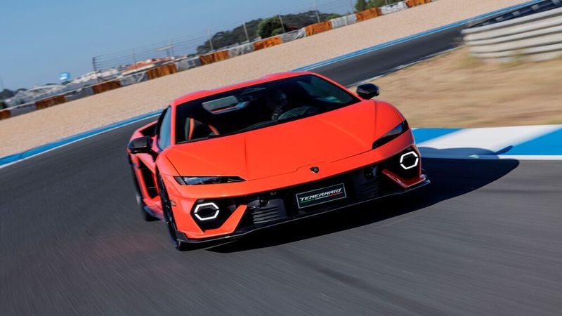 Lamborghinis neuer Supersportwagen Temerario zaubert aus durchschnittlichen Fahrern talentierte Racer.(Bild:  Lamborghini)