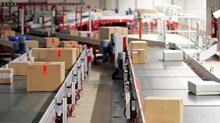 Mit der neuen Sortiertechnik von Vanriet kann GO! Express & Logistics die Sortierkapazität im Hub verdoppeln. (Vanriet)