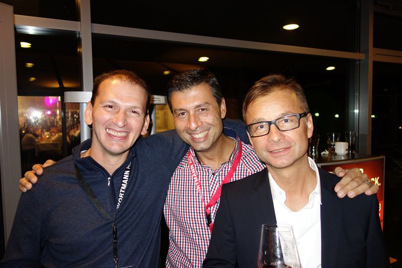 (v. l.) Ermin Licina, Microsoft, Abdur Oezkan, Pauly Büromaschinen, und Anton Wörndl, Microsoft (Bild: IT-BUSINESS)