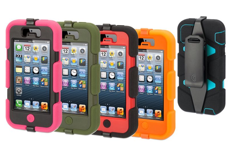 Beim Survivor von Griffin ist der Name Programm – das in vielen Farbkombinationen erhältliche Case soll höchsten Schutz bieten und dabei sogar die Norm 810F des US-Verteidigungsministeriums erfüllen. (Griffin)