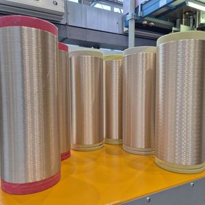 Multifilamentgarne hergestellt aus recycliertem PET(Bild:  Fraunhofer IAP)
