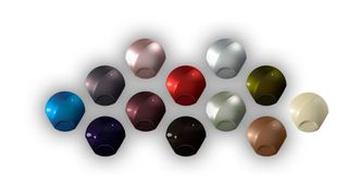 Eine Auswahl der aktuellen „Automotive Color Trends“-Kollektion von BASF Coatings.  (Bild: BASF Coatings)