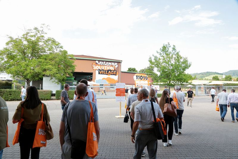 Impressionen vom Ystral „Solution Village“ (Bild: Ystral)