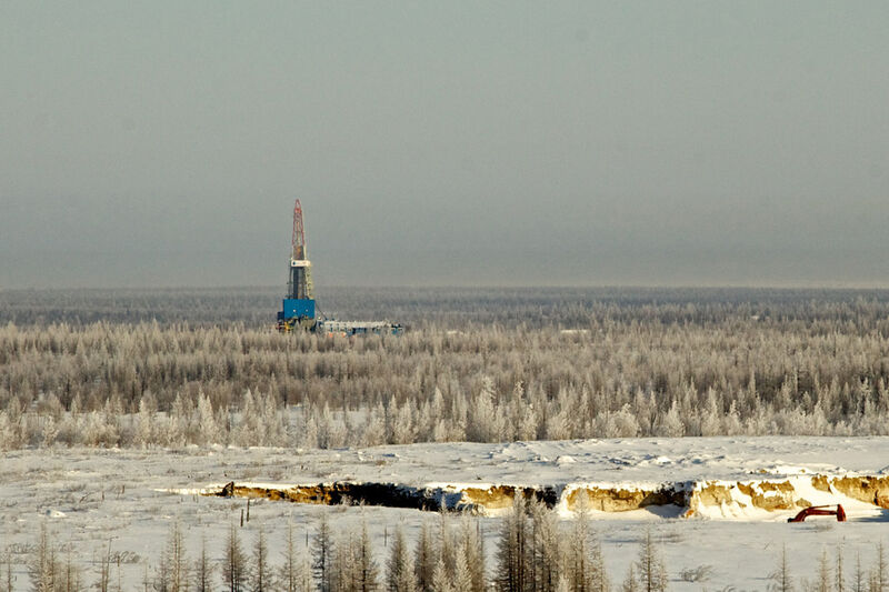 Gasfield in Siberai, where BASF operates in a joint-venture with Gazprom. (Picture: BASF)