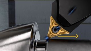 Sandvik Coromant gibt Partnerschaft mit Siemens bekannt. Man wird jetzt nämlich die Drehbearbeitungsmethode Primeturning in die Software Siemens-NX implementieren, heißt es zu diesem Schritt. (Sandvik Coromant)