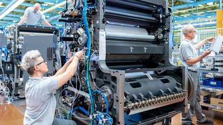 Es läuft wieder. Jetzt wurde von Heidelberger Druckmaschinen verkündet, dass man wieder Gewinn gemacht hat. Lesen Sie hier mehr dazu ... (Bild: Heidelberger Druckmaschinen)