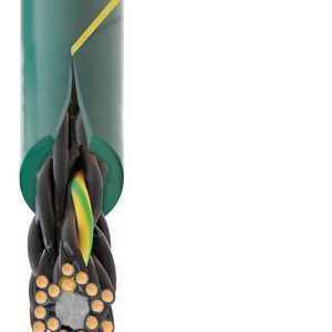 Die Chainflex-Leitung entwickelte Igus als hochflexible und robuste Leitung beim Einsatz in Energieketten. Die spezielle Igus-Bündelverseilung sorgt dabei für eine lange Lebensdauer.