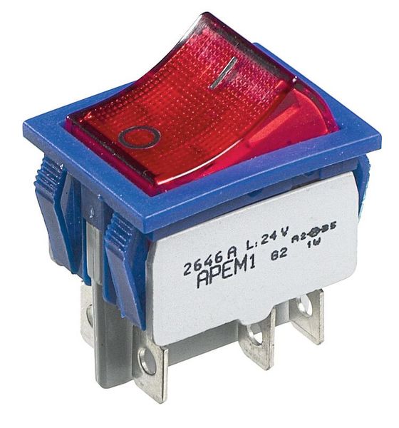 Bild 11: Die ersten Kippschalter kamen mit der Serie 2600 auf den Markt. (Bild: Apem)