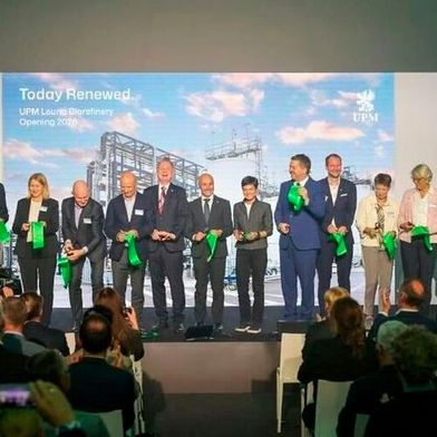 UPM inaugurates its Leuna biorefinery, opening a new industrial platform for renewable chemicals.  (Source: UPM)